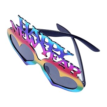 Amazon.com: BinaryABC Happy New Years Glasses 2026 Party